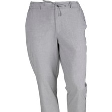 Erkek Terleme Yapmaz Beli Lastikli Bağcıklı Jogger Pantolon 2832-GRİ