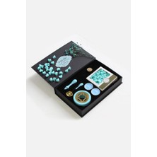 Mum Mührü Uygulama Seti Eflatun Kendin Yap Mühür Seti 7 Parça BBS1011