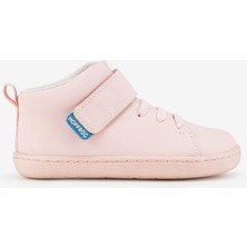 Hopfrög Smart Walker High Top Süper Mat Pembe Barefoot Çocuk Bot Akıllı Cırt ve Rahat Taban