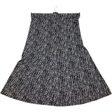 Ece Giyim Kadın Büyük Beden Beli Lastikli Balık Etek