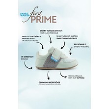 Hopfrög Smart Walker First Prime Havalı Yeşil Barefoot Ilk Adım Bebek Ayakkabı