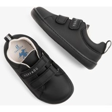 Hopfrög Smart Walker Junior Süper Mat Siyah Barefoot Çocuk Ayakkabı