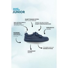 Hopfrög Smart Walker Junior Süper Mat Lacivert Barefoot Çocuk Ayakkabı