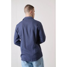 V2 Brand Made In Italy Erkek Keten Gömlek Cuscllıbl U007928
