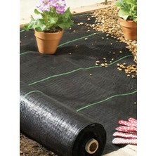 100 cm x 10 Metre Sulzer Kumaş Sera Taban Örtüsü Jüt Blueberry Peyzaj Uygulama Örtüsü Mulch Naylonu Çilek Malç