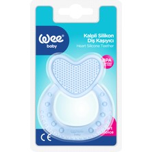 Wee Baby Kalpli Silikon Diş Kaşıyıcı - MAVİ