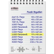 Anatolian 1500 Parçalık Puzzle - Kaplumbağa Terbiyecisi 3755