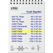 Anatolian 1500 Parçalık Puzzle - Batık Gemi 4558