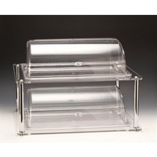 2 Katlı Komple Pc.gn 1/1 Roll Top Kapaklı Teşhir Standı