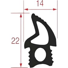 Unox Fırın Kapı Lastiği