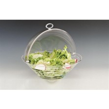 34 cm P.c Rolltop Kapaklı Yivli Kase