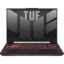 ASUS TUF FA507NVR-LP158BS12 Ryzen 7 7435HS 64GB 1TB SSD RTX 4060 8GB 140W 15.6" Taşınabilir Bilgisayar