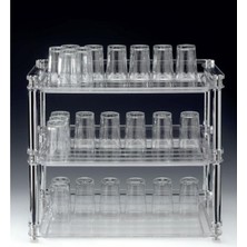 Pc Tepsili  Bardaklık Standı