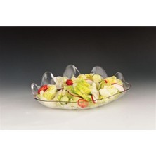 Polycarbonat Istiridye Model Teşhir Tabak(Şeffaf-Siyah-Beyaz)