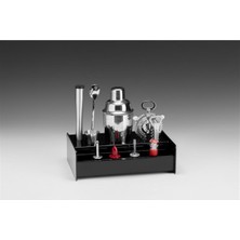 Akrilik Standlı Bar Set, (Çelik Shaker )