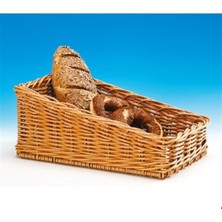 Eğimli Derin Plastik Sepet (Koyu )