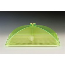 Fosforlu Büyük Kapaklı Muhafaza Kabı (Dilimli)(Pembe-Yeş)