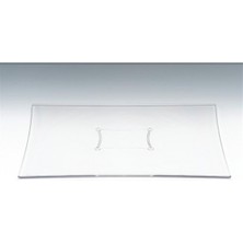 35 cm Polycarbonat  Kare Teşhir Tabak