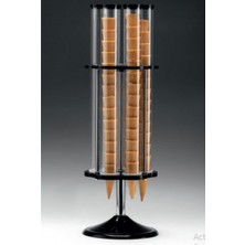 6 Lı Akrilik Standlı Polycarbonat Külahlık/döner