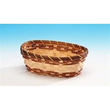 Yuvarlak Ekmek Sepeti-Bezli