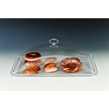 Pc Tepsili Akrilik Kapaklı Büyük Muhafaza Kabı