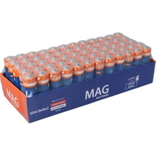Mag Batteries MG-26171 Karbon Çinko Aa 60'lı Paket Kalem Pil (Aa,r6 Um-3)