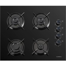 Luxell 2 Li Siyah Cam Set (Ocak-Fırın)