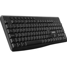 Everest KM-719 Siyah Ikisi Bir Arada 2 In 1 Kablosuz Q Multimedia Klavye + Mouse Set