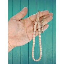Anemore Collection KATALİN TESBİH KREM RENK KAPSÜL KESİM T-823