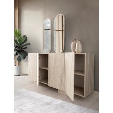 Traverten Mdf Yemek Odası Takımı