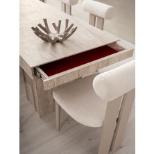 Traverten Mdf Yemek Odası Takımı