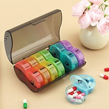 Lianying1 Dispenser Hap Kutusu Taşınabilir Ev Kullanımı Küçük 6 Bölmeli Hap Kutusu (Yurt Dışından)