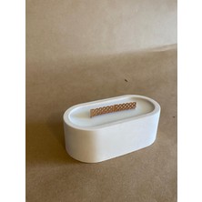 Arche Botanicals Bergamot & Öd Kokulu Bej Beton Kap Soya Mumu
