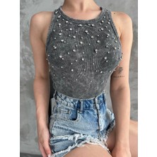 Intive Lingerie Taşlı Atlet 084