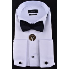 ADV-2611 Ata Yaka Gömlek /beyaz/m