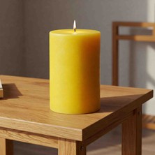 Respira Design Co 10*25 Sarı Silindir Mum
