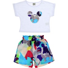 Kız Çocuk Takım Şortlu