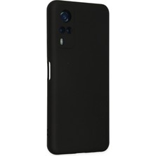 Newface Vivo Y53s Kılıf Nano Içi Kadife Silikon - Siyah Mrayd