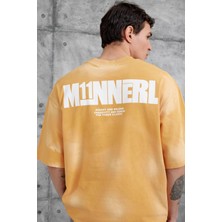 Nomarc Hardal M11 Yazılı Oversize Tshirt