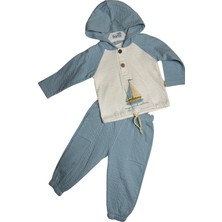 Örme Müslin Gemili Takım