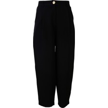 Eskişehir Mağazacılık 5567 Sentez Pantolon Roma Arkası Lastikli Pileli