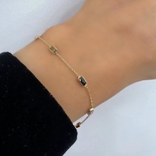 Renkli Baget Taşlı Bileklik – BLK0929