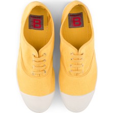 Bensimon Lacet Femme Coloris De Saison Bouton D Or - Sarı Kadın Ayakkabısı
