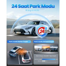 360+ Botslab G980H PRO/G500H Pro Type-C Araç Içi Kamera Park Modu Akü Bağlantı Kablosu (24 Saat Kayıt)
