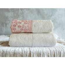 Organik Kadife Güpürlü Çeyizlik El&yüz Havlusu 50*90