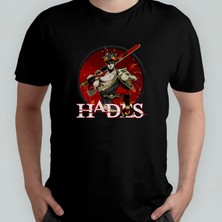 Pixxa Hades Unisex %100 Pamuklu Bisiklet Yaka T-Shirt