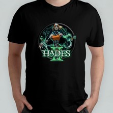Pixxa Hades Iı Unisex %100 Pamuklu Bisiklet Yaka T-Shirt Model 1