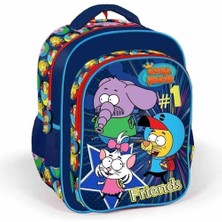 Kral Şakir Iki Bölmeli Lacivert Erkek Çocuk Ilkokul Sırt Çantası