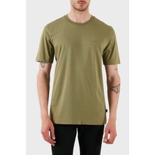 Boss   Pamuk Bisiklet Yaka Regular Fit Jarse T Shirt Erkek T Shirt 50468347 311