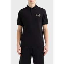 Ea7 Logolu Slim Fit Düğmeli Polo Yaka T Shirt Erkek Polo Yaka T Shirt 7M000300 AF13739 UC001